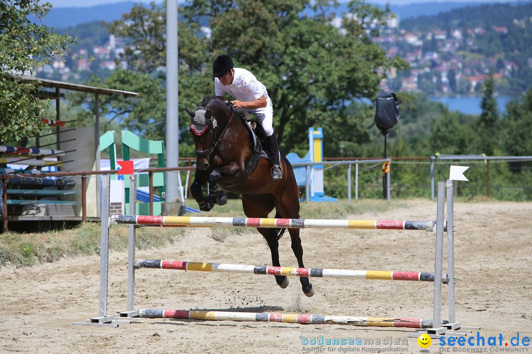 Reitturnier auf dem Ziegelhof in Dettingen-Wallhausen am Bodensee, 22.06.20