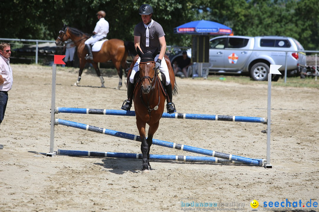 Reitturnier auf dem Ziegelhof in Dettingen-Wallhausen am Bodensee, 22.06.20