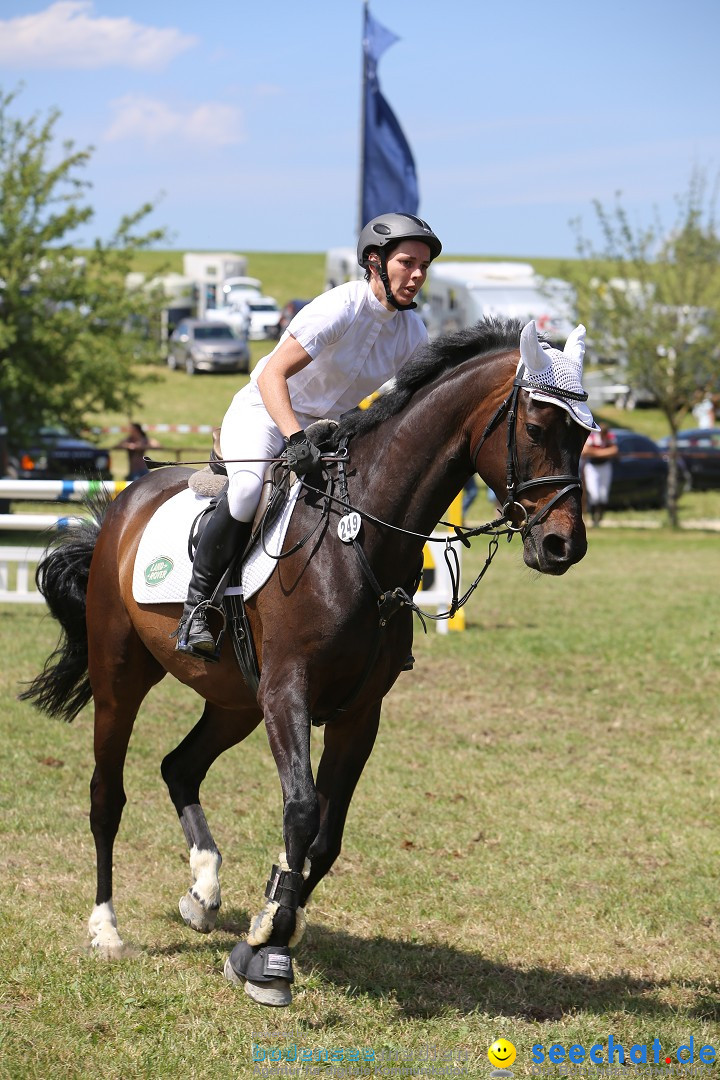 Reitturnier auf dem Ziegelhof in Dettingen-Wallhausen am Bodensee, 22.06.20