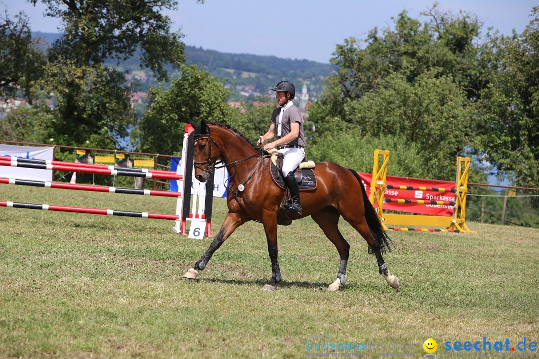 Reitturnier auf dem Ziegelhof in Dettingen-Wallhausen am Bodensee, 22.06.20