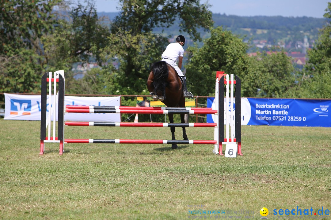 Reitturnier auf dem Ziegelhof in Dettingen-Wallhausen am Bodensee, 22.06.20