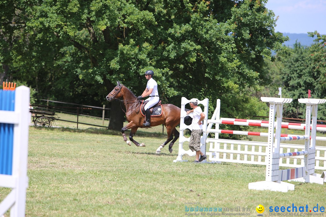 Reitturnier auf dem Ziegelhof in Dettingen-Wallhausen am Bodensee, 22.06.20