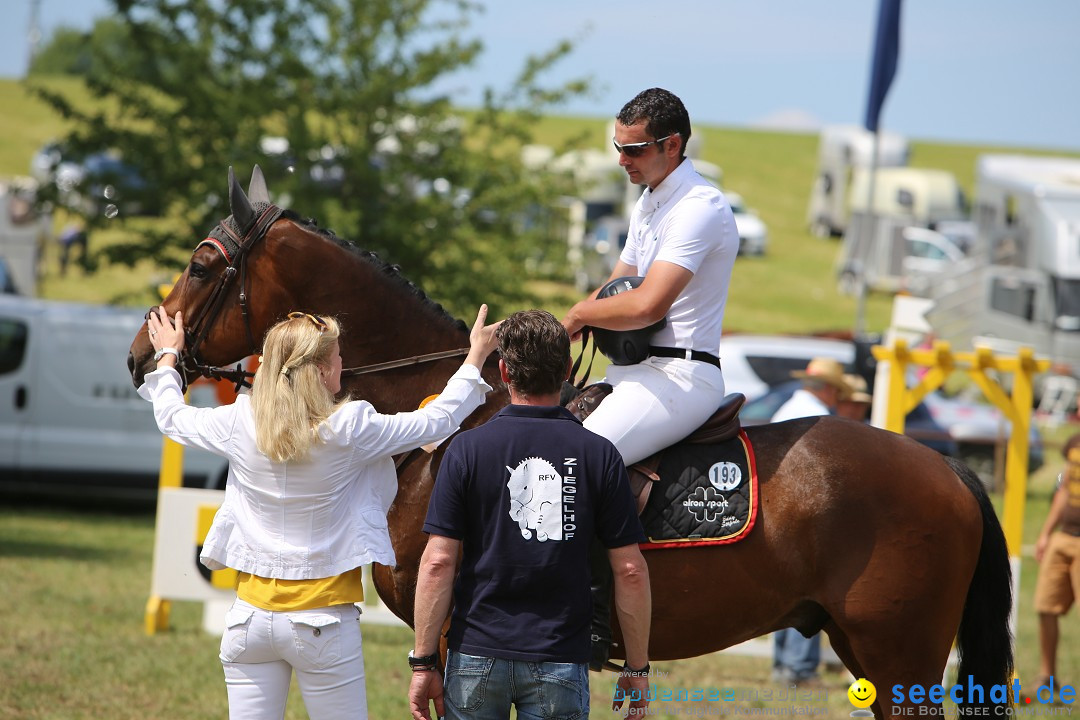 Reitturnier auf dem Ziegelhof in Dettingen-Wallhausen am Bodensee, 22.06.20