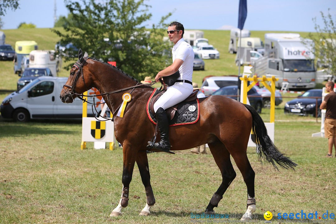 Reitturnier auf dem Ziegelhof in Dettingen-Wallhausen am Bodensee, 22.06.20