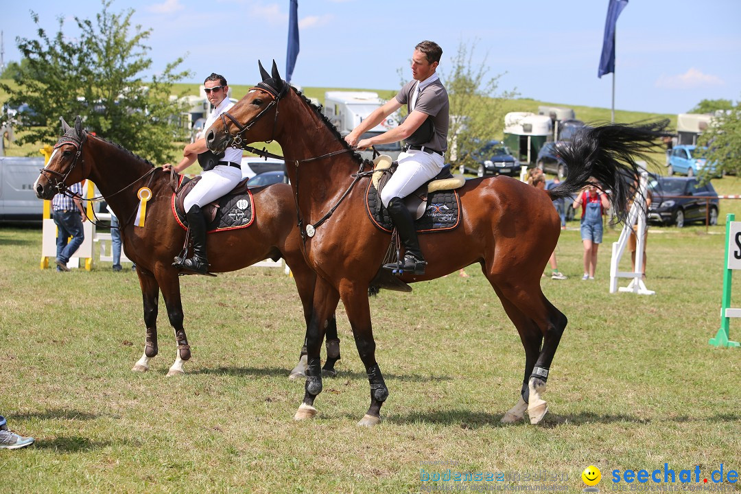 Reitturnier auf dem Ziegelhof in Dettingen-Wallhausen am Bodensee, 22.06.20