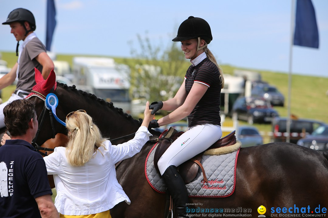 Reitturnier auf dem Ziegelhof in Dettingen-Wallhausen am Bodensee, 22.06.20