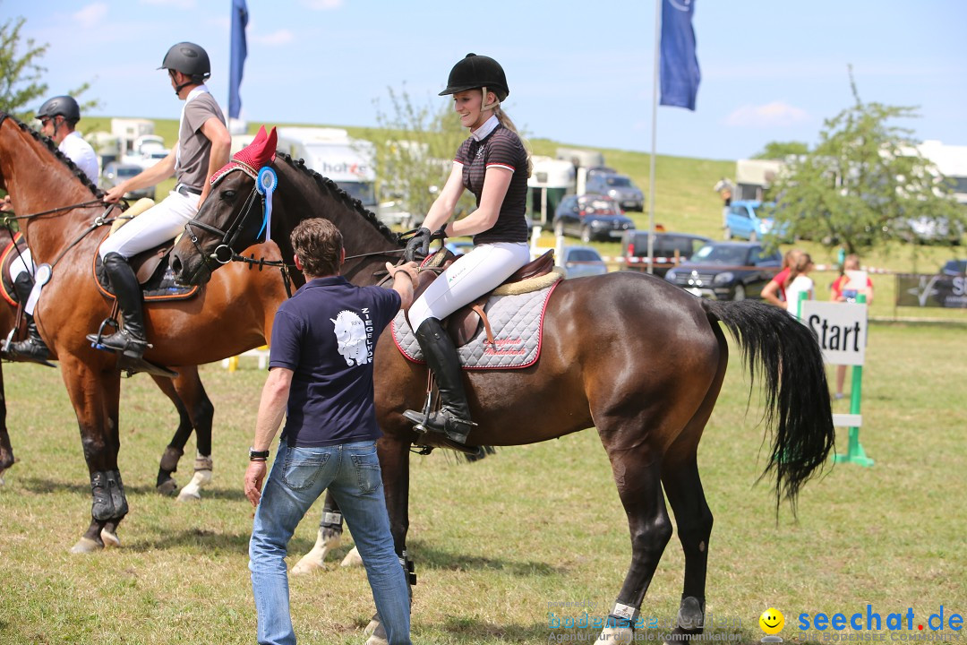 Reitturnier auf dem Ziegelhof in Dettingen-Wallhausen am Bodensee, 22.06.20