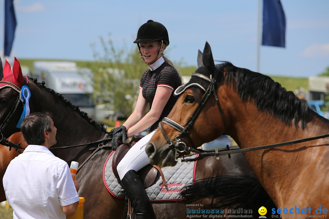 Reitturnier auf dem Ziegelhof in Dettingen-Wallhausen am Bodensee, 22.06.20