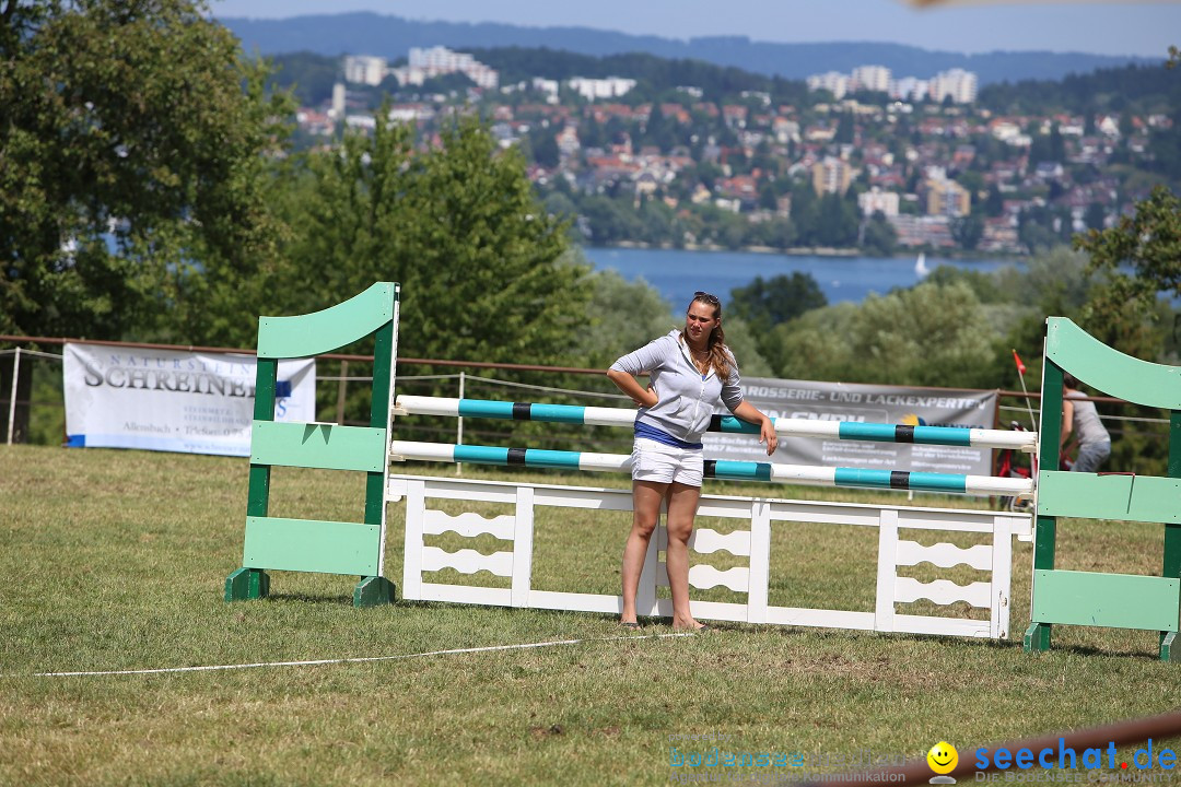 Reitturnier auf dem Ziegelhof in Dettingen-Wallhausen am Bodensee, 22.06.20