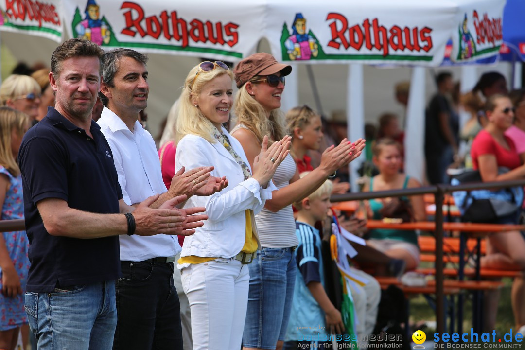 Reitturnier auf dem Ziegelhof in Dettingen-Wallhausen am Bodensee, 22.06.20