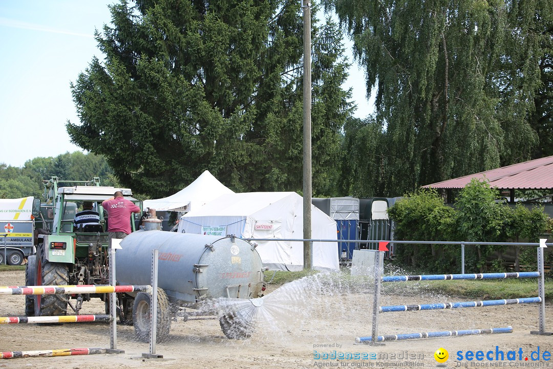 Reitturnier auf dem Ziegelhof in Dettingen-Wallhausen am Bodensee, 22.06.20