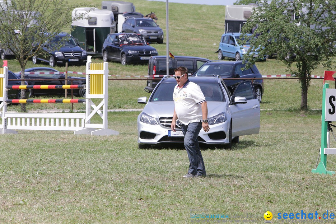 Reitturnier auf dem Ziegelhof in Dettingen-Wallhausen am Bodensee, 22.06.20