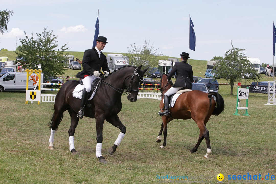 Reitturnier auf dem Ziegelhof in Dettingen-Wallhausen am Bodensee, 22.06.20