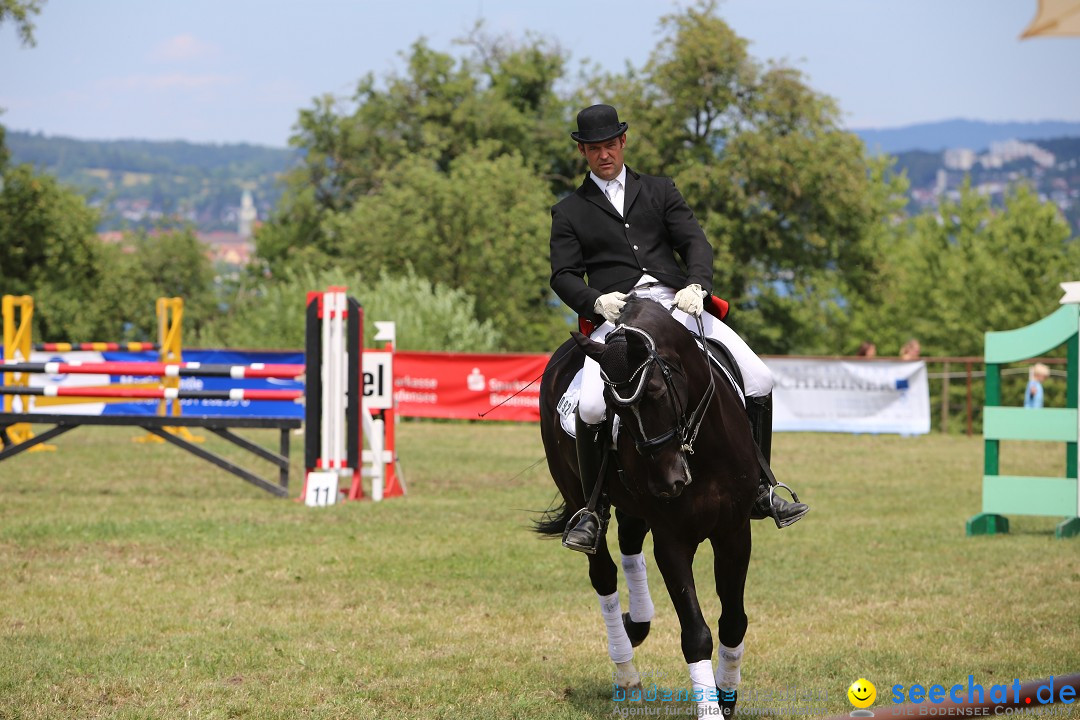 Reitturnier auf dem Ziegelhof in Dettingen-Wallhausen am Bodensee, 22.06.20