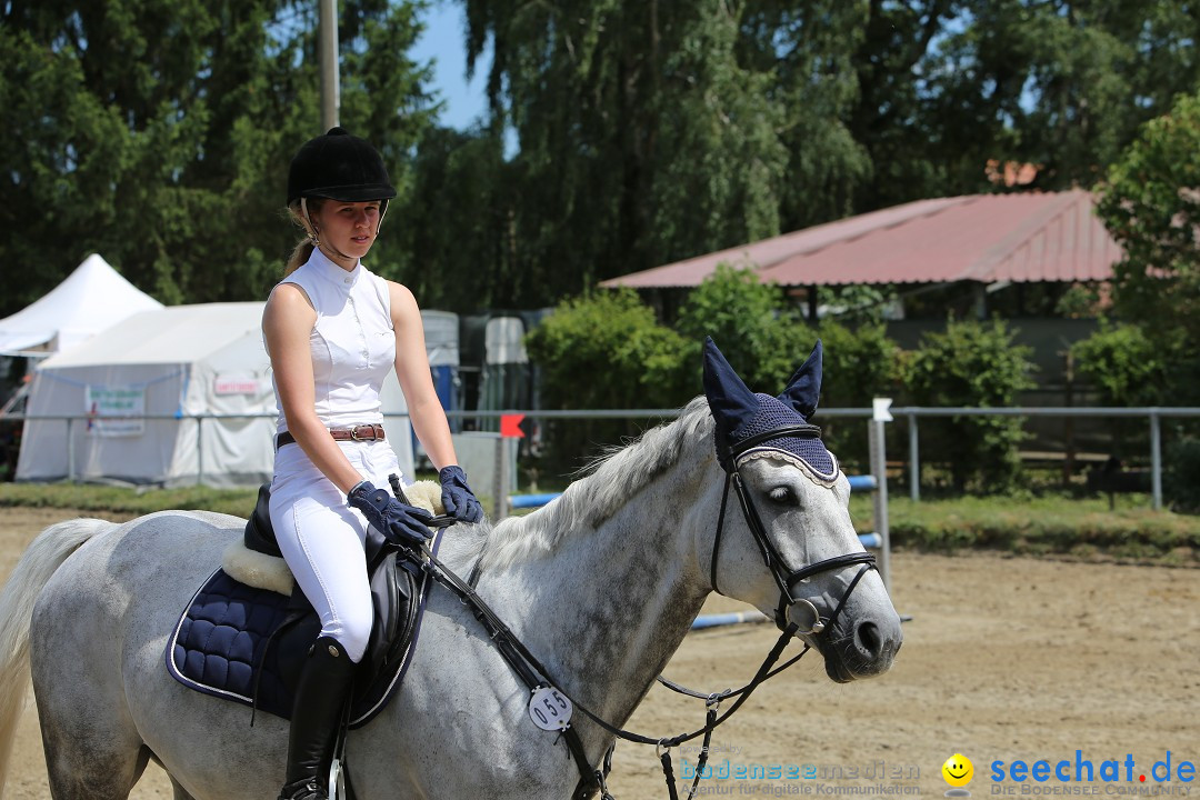 Reitturnier auf dem Ziegelhof in Dettingen-Wallhausen am Bodensee, 22.06.20