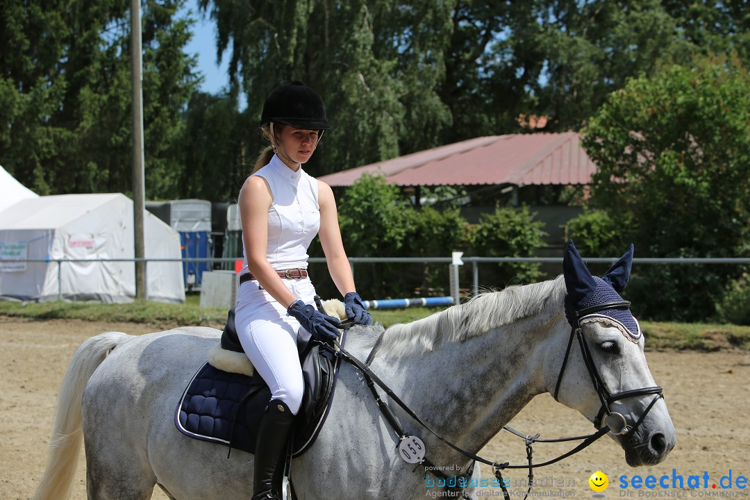 Reitturnier auf dem Ziegelhof in Dettingen-Wallhausen am Bodensee, 22.06.20