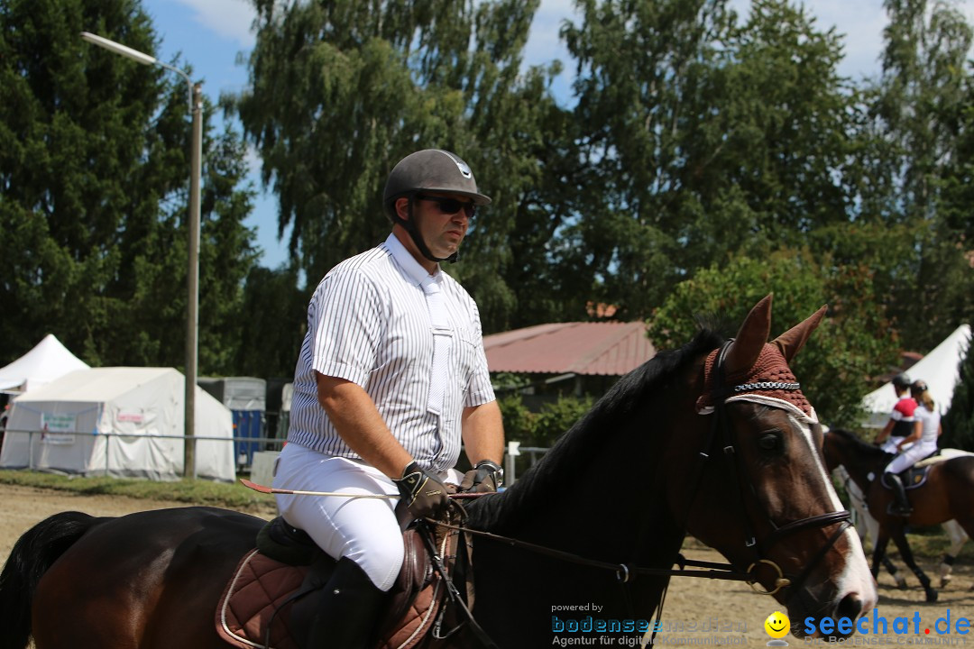 Reitturnier auf dem Ziegelhof in Dettingen-Wallhausen am Bodensee, 22.06.20