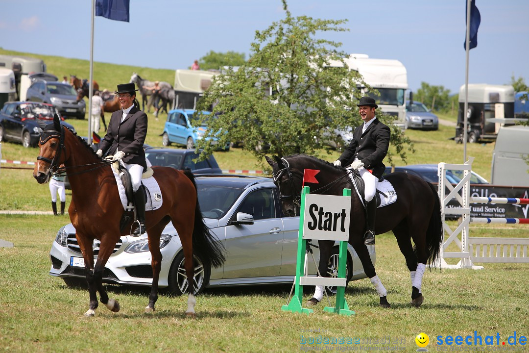 Reitturnier auf dem Ziegelhof in Dettingen-Wallhausen am Bodensee, 22.06.20