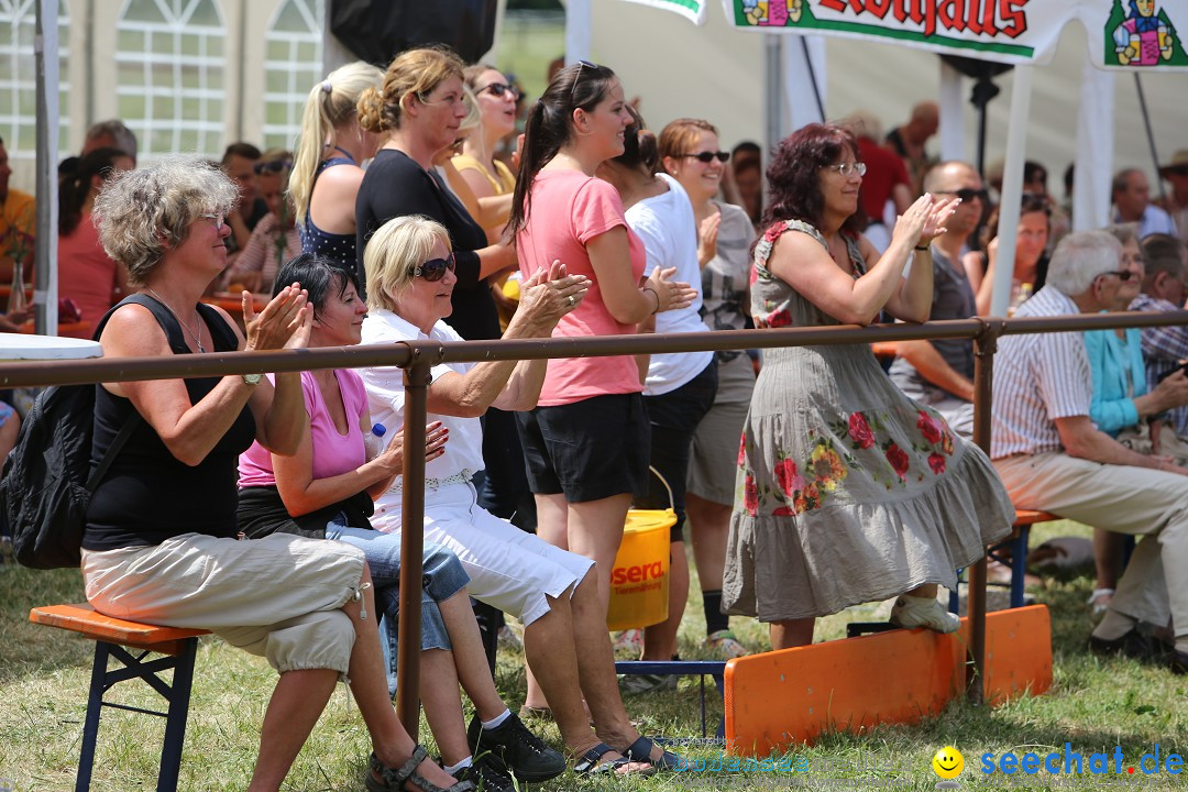 Reitturnier auf dem Ziegelhof in Dettingen-Wallhausen am Bodensee, 22.06.20