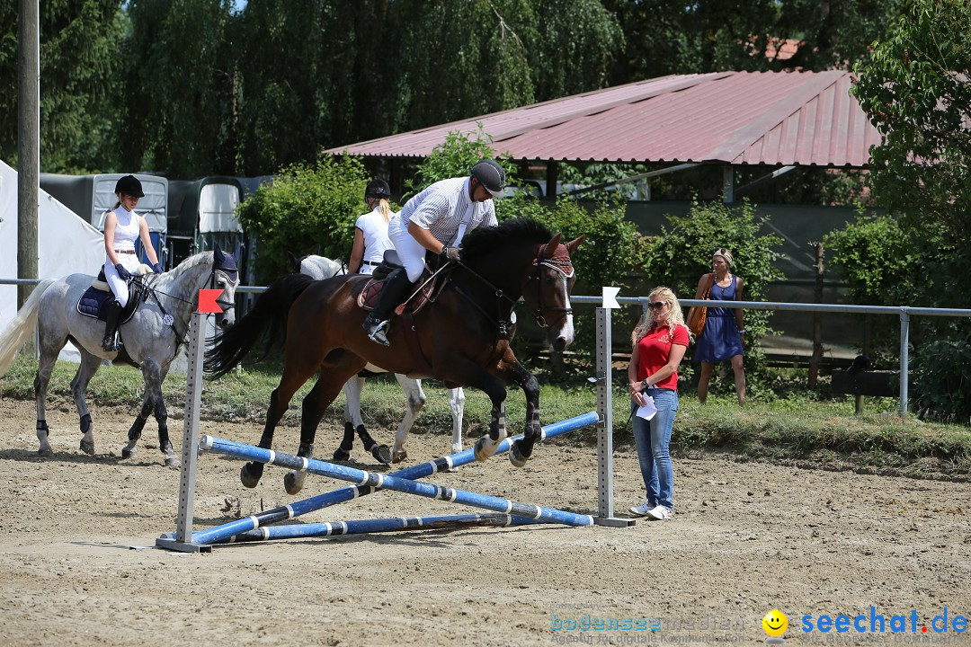 Reitturnier auf dem Ziegelhof in Dettingen-Wallhausen am Bodensee, 22.06.20