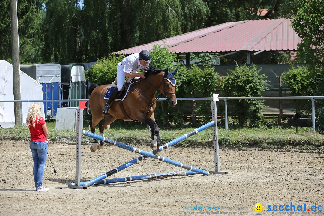 Reitturnier auf dem Ziegelhof in Dettingen-Wallhausen am Bodensee, 22.06.20