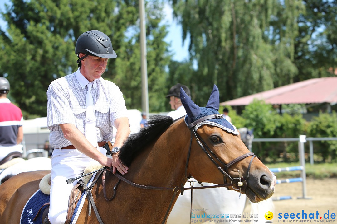 Reitturnier auf dem Ziegelhof in Dettingen-Wallhausen am Bodensee, 22.06.20