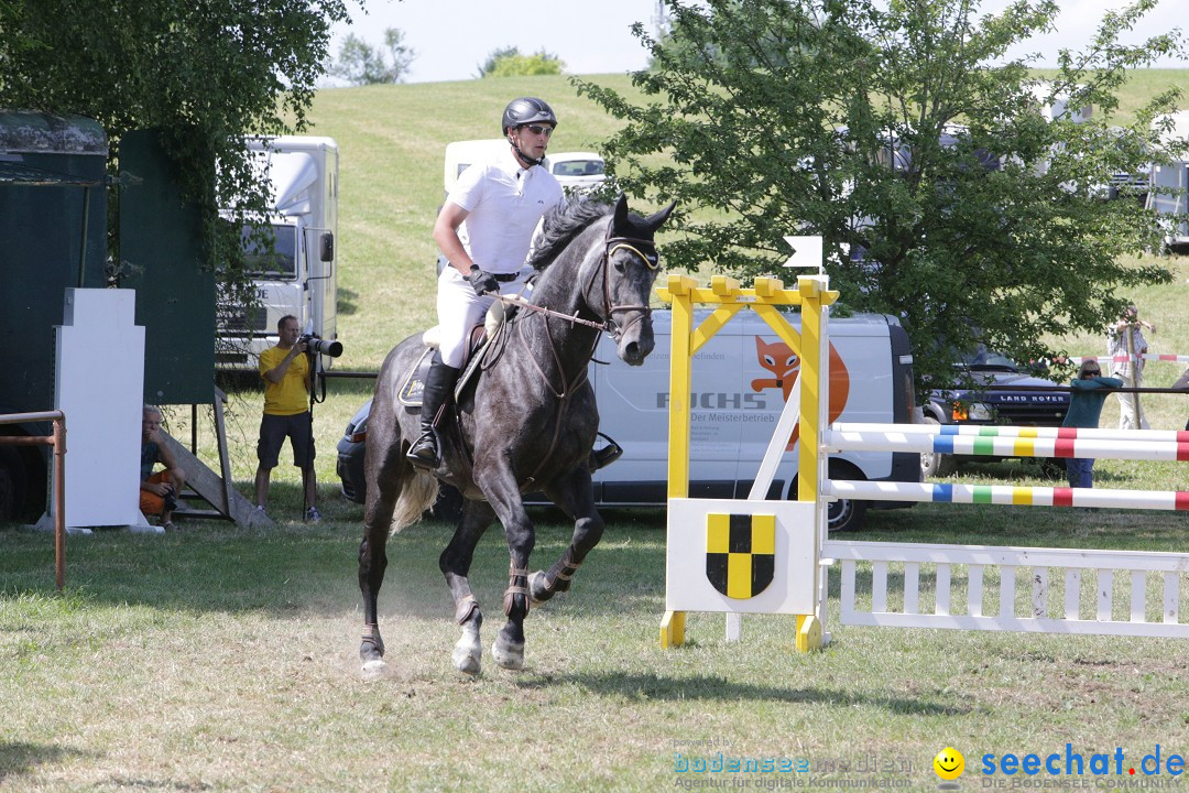 Reitturnier auf dem Ziegelhof in Dettingen-Wallhausen am Bodensee, 22.06.20