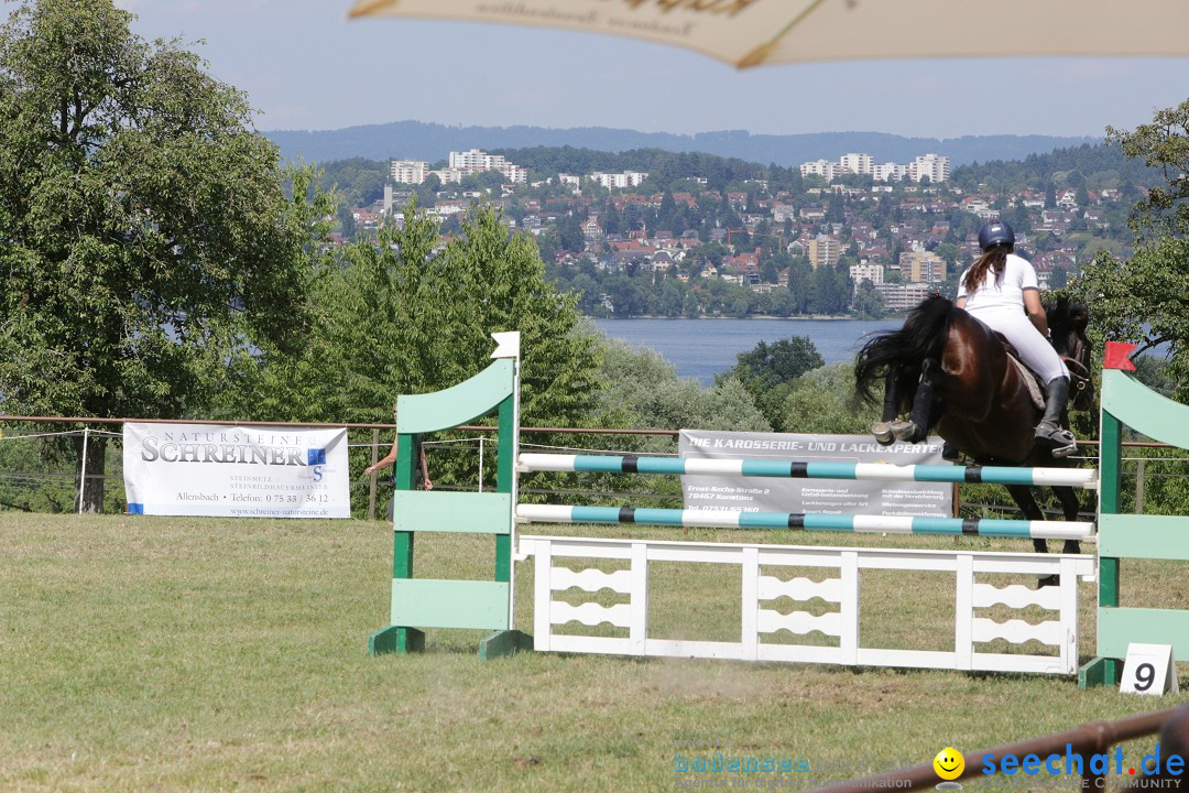 Reitturnier auf dem Ziegelhof in Dettingen-Wallhausen am Bodensee, 22.06.20