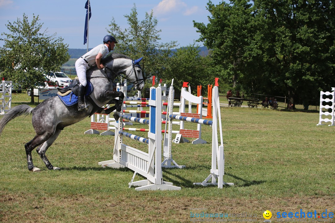 Reitturnier auf dem Ziegelhof in Dettingen-Wallhausen am Bodensee, 22.06.20