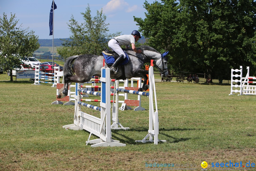 Reitturnier auf dem Ziegelhof in Dettingen-Wallhausen am Bodensee, 22.06.20