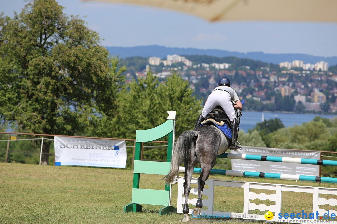 Reitturnier auf dem Ziegelhof in Dettingen-Wallhausen am Bodensee, 22.06.20