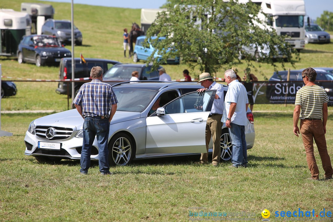 Reitturnier auf dem Ziegelhof in Dettingen-Wallhausen am Bodensee, 22.06.20