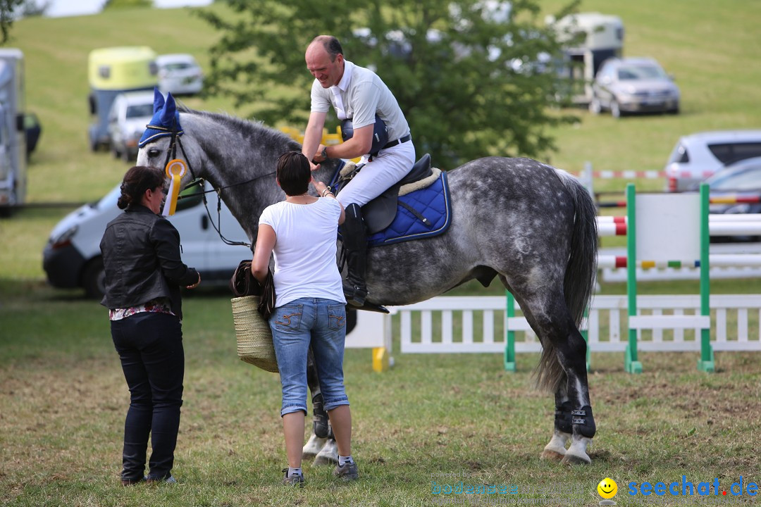 Reitturnier auf dem Ziegelhof in Dettingen-Wallhausen am Bodensee, 22.06.20