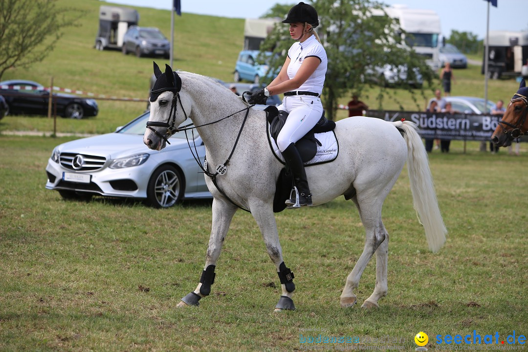 Reitturnier auf dem Ziegelhof in Dettingen-Wallhausen am Bodensee, 22.06.20