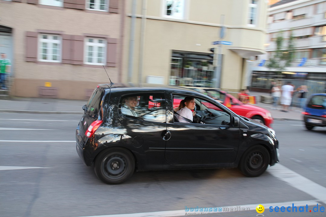 WM 2014: Deutschland vs. USA: Singen am Bodensee, 26.06.2014