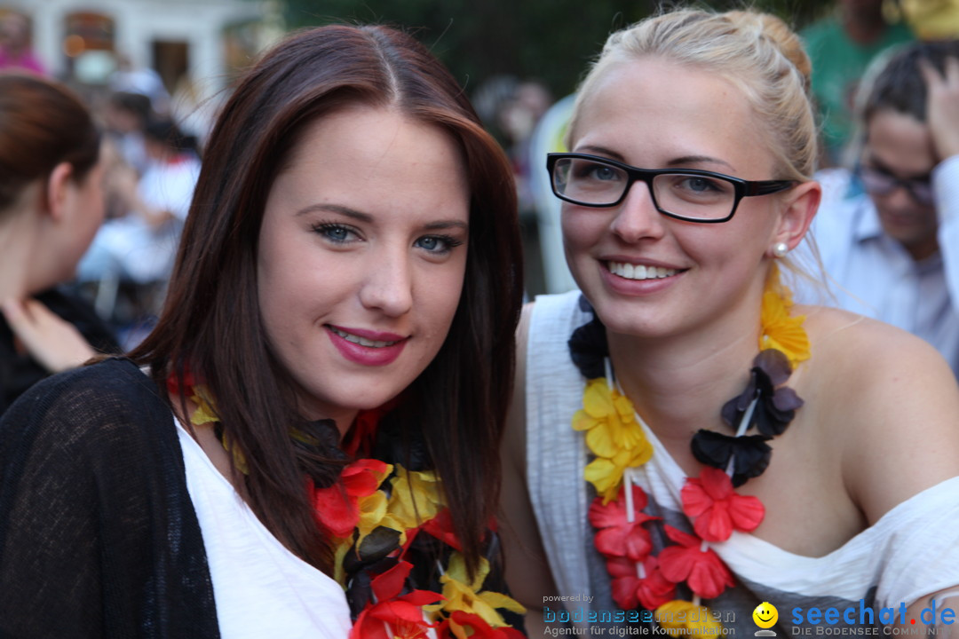 WM 2014 Public Viewing: Deutschland vs. USA: Aalen, 26.06.2014