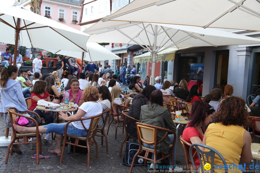 WM 2014 Public Viewing: Deutschland vs. USA: Aalen, 26.06.2014