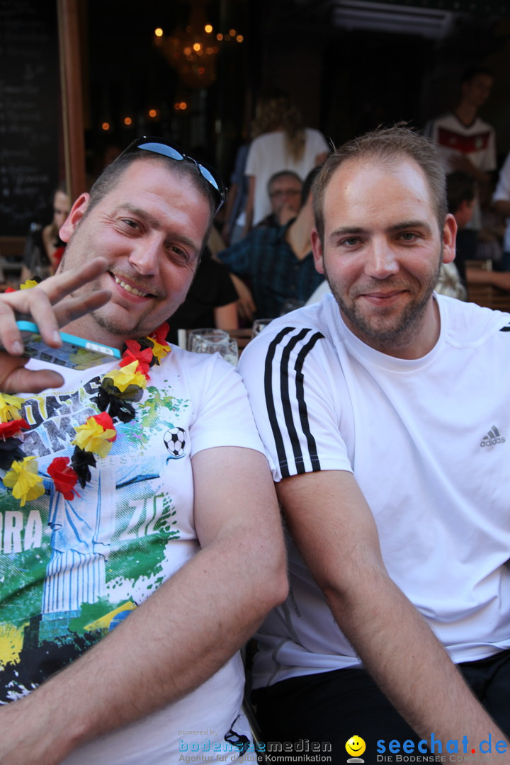 WM 2014 Public Viewing: Deutschland vs. USA: Aalen, 26.06.2014