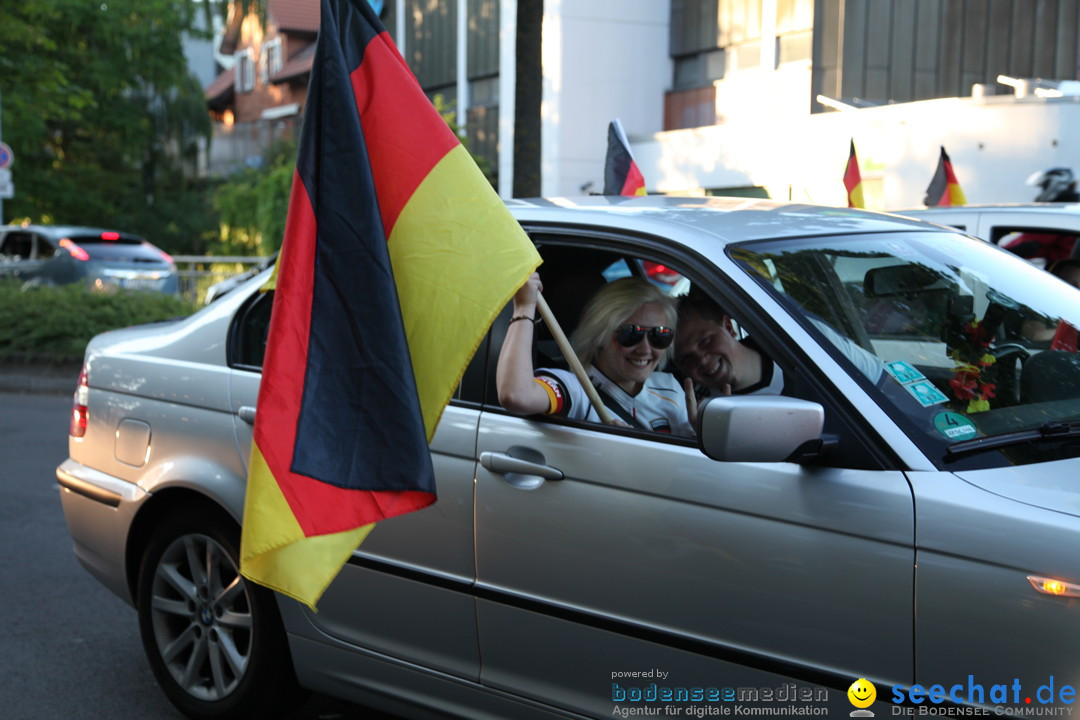 WM 2014 Public Viewing: Deutschland vs. USA: Aalen, 26.06.2014