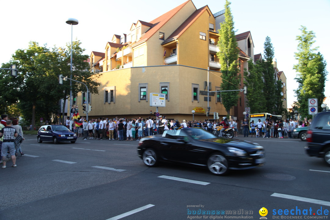 WM 2014 Public Viewing: Deutschland vs. USA: Aalen, 26.06.2014