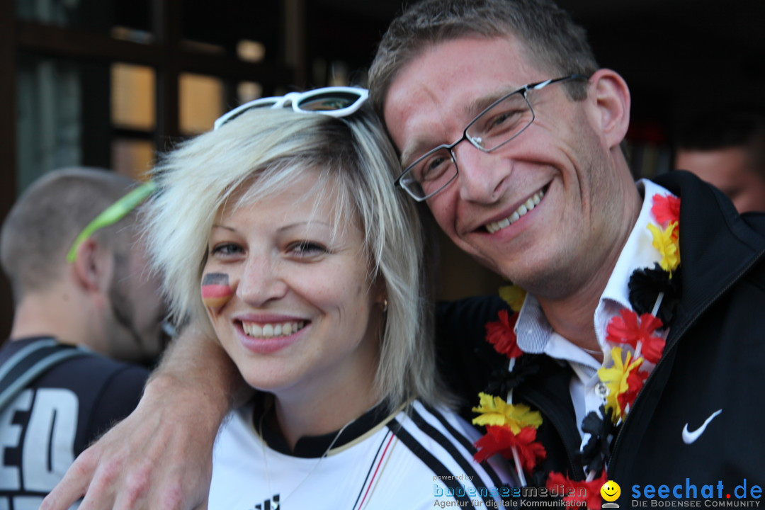 WM 2014 Public Viewing: Deutschland vs. USA: Aalen, 26.06.2014