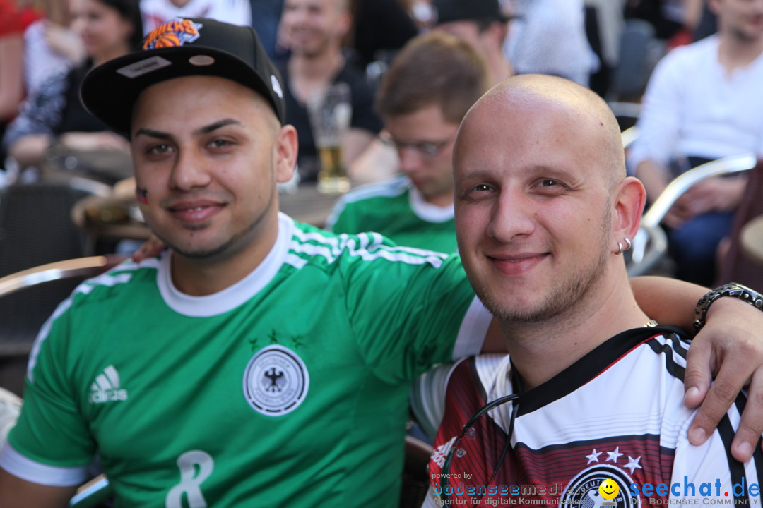 WM 2014 Public Viewing: Deutschland vs. USA: Aalen, 26.06.2014