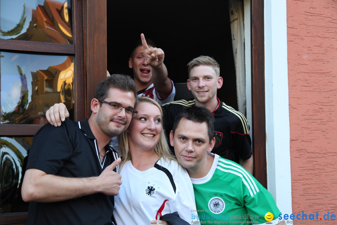 WM 2014 Public Viewing: Deutschland vs. USA: Aalen, 26.06.2014