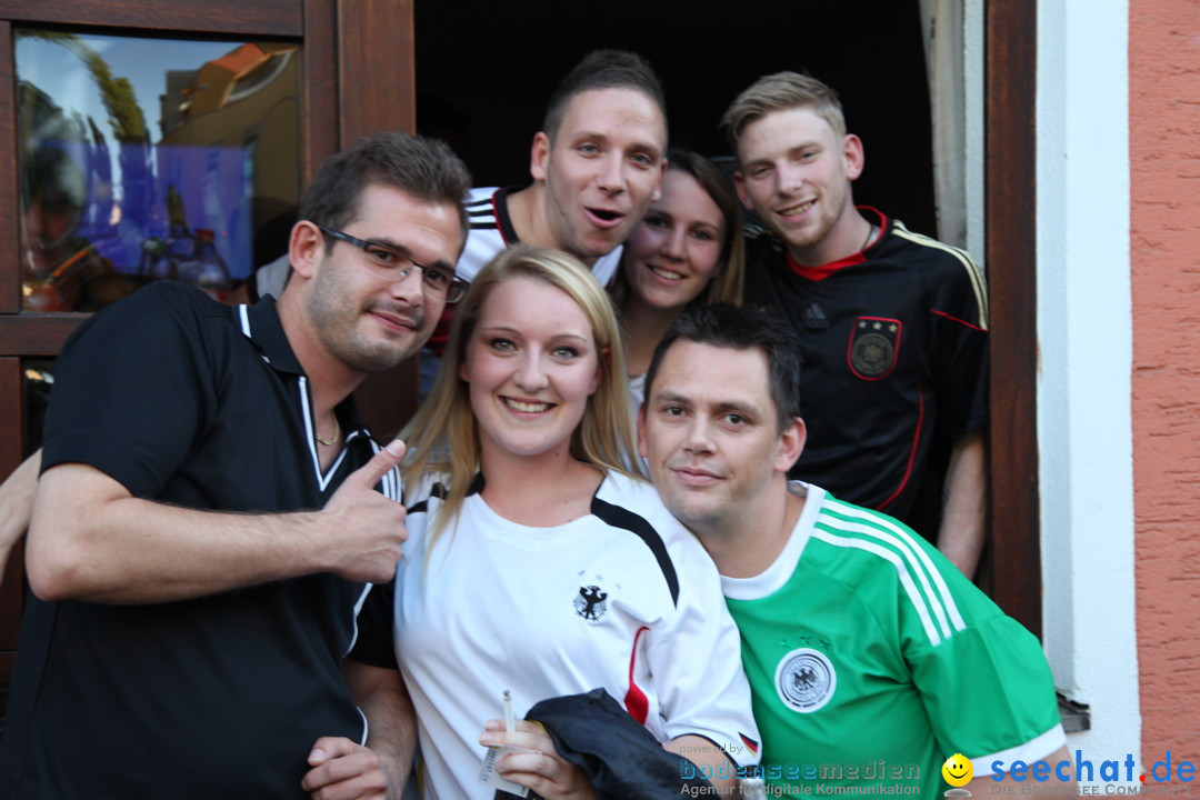 WM 2014 Public Viewing: Deutschland vs. USA: Aalen, 26.06.2014