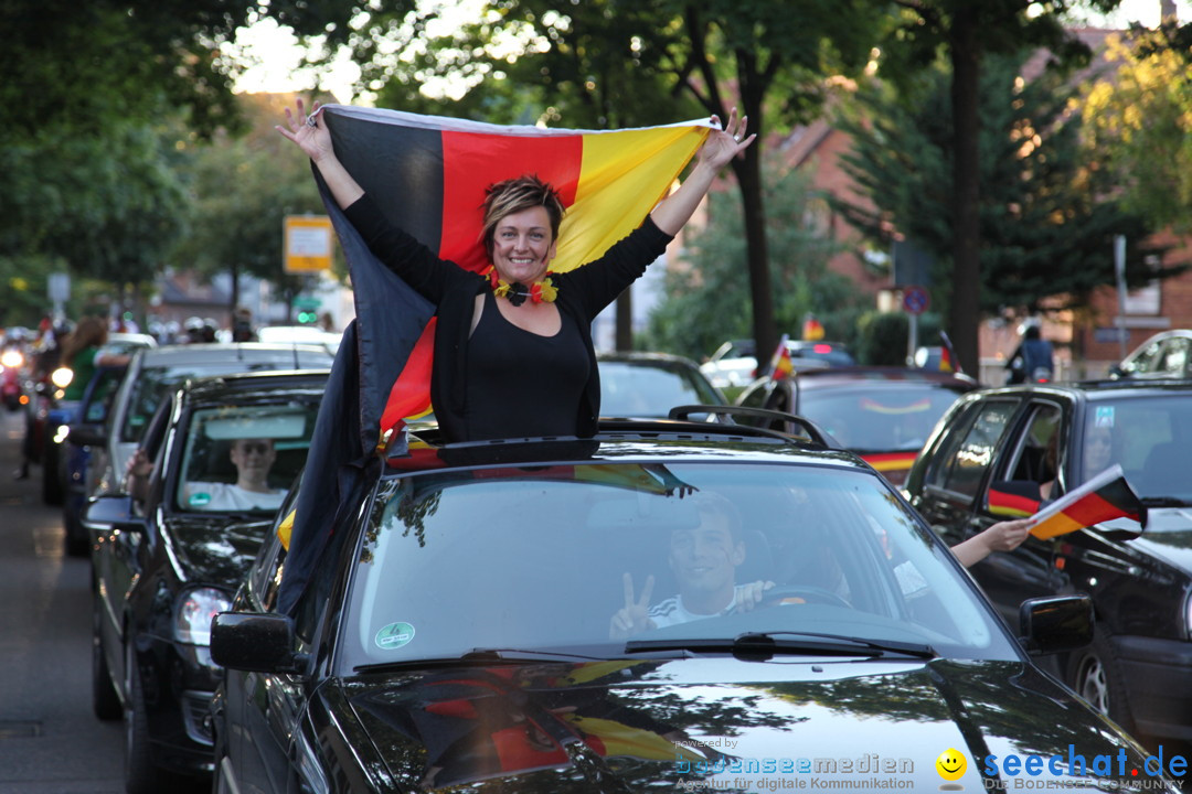 WM 2014 Public Viewing: Deutschland vs. USA: Aalen, 26.06.2014