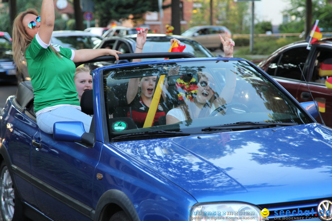 WM 2014 Public Viewing: Deutschland vs. USA: Aalen, 26.06.2014