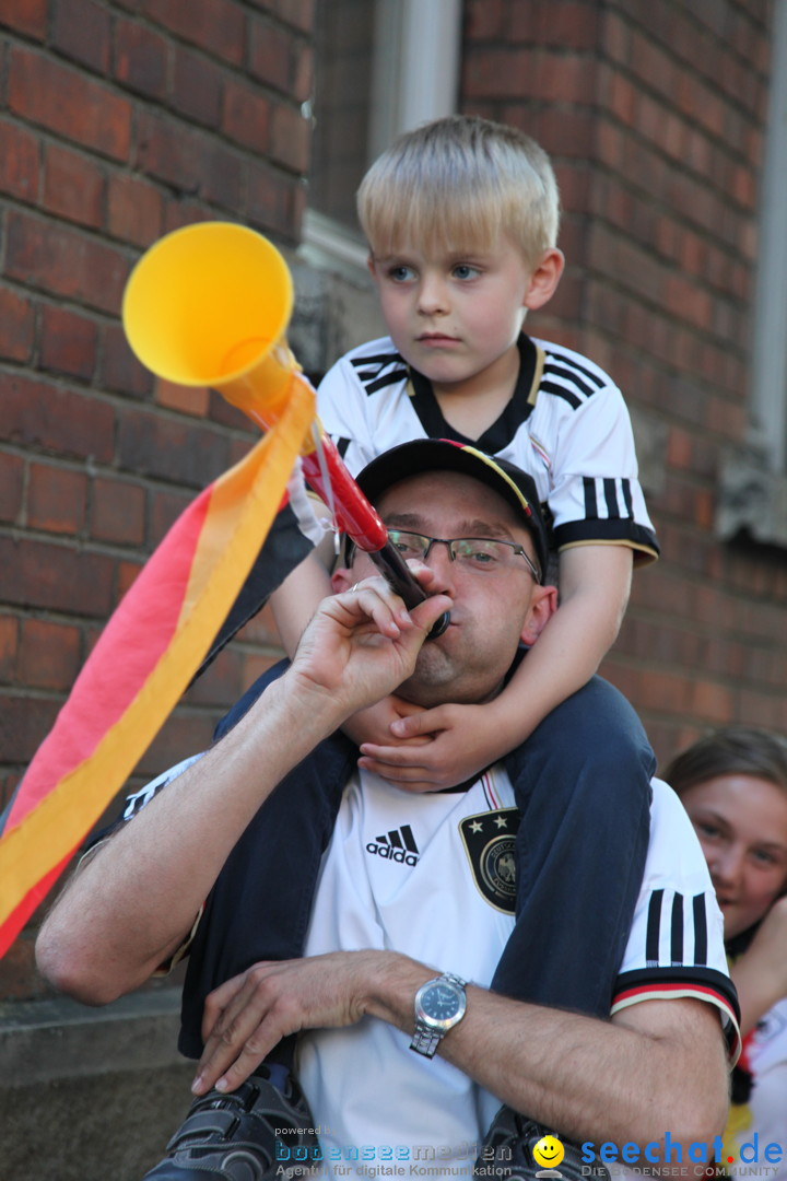 WM 2014 Public Viewing: Deutschland vs. USA: Aalen, 26.06.2014