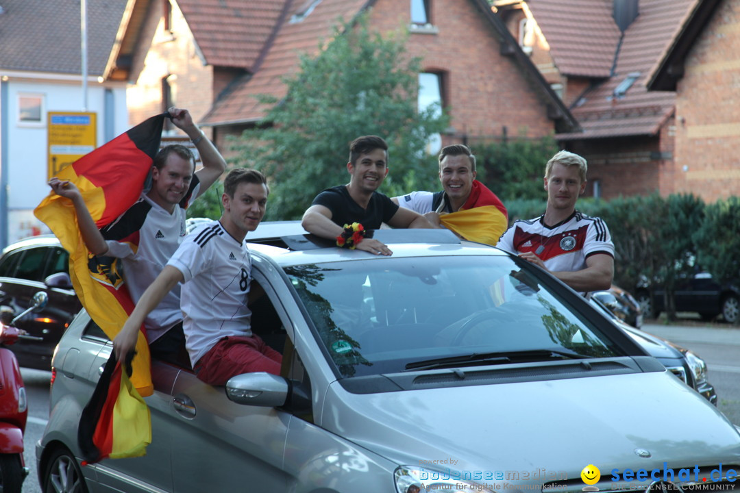 WM 2014 Public Viewing: Deutschland vs. USA: Aalen, 26.06.2014