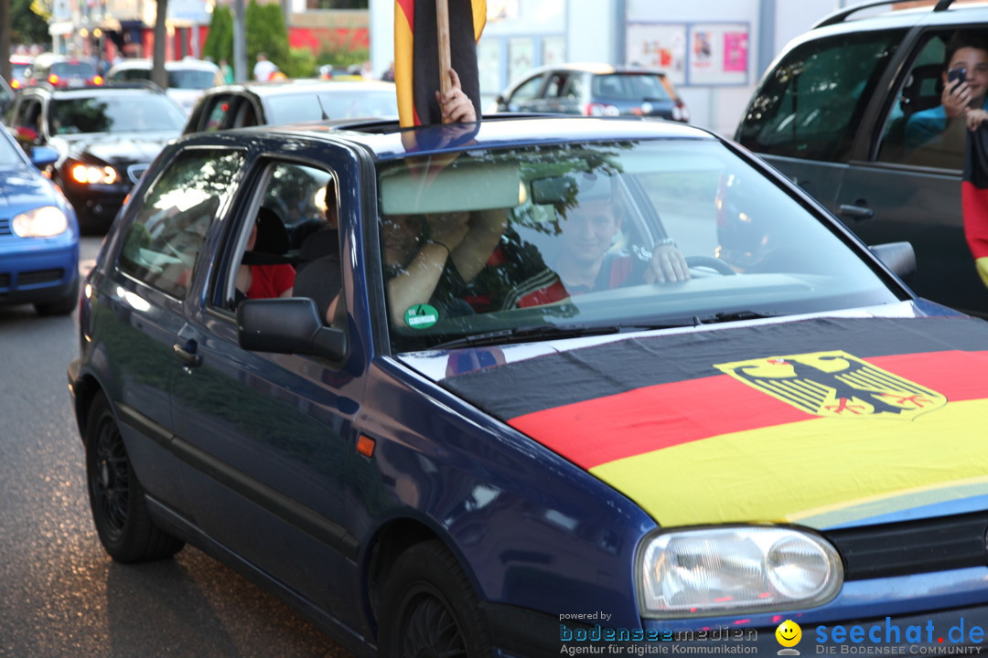 WM 2014 Public Viewing: Deutschland vs. USA: Aalen, 26.06.2014