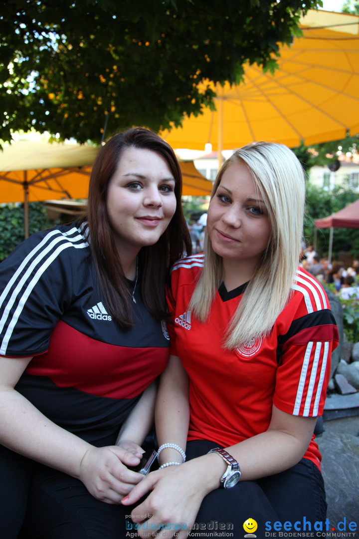 WM 2014 Public Viewing: Deutschland vs. USA: Aalen, 26.06.2014